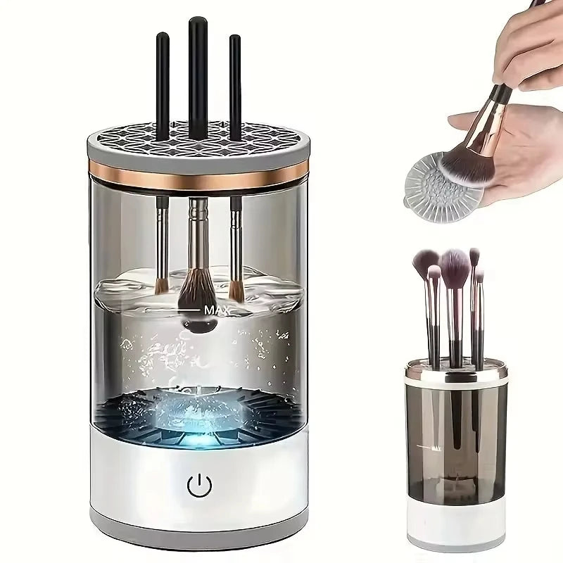 3 In 1 Electric Makeup Brush Cleaner USB Plug Portable Dryer