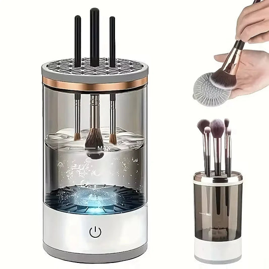 3 In 1 Electric Makeup Brush Cleaner USB Plug Portable Dryer