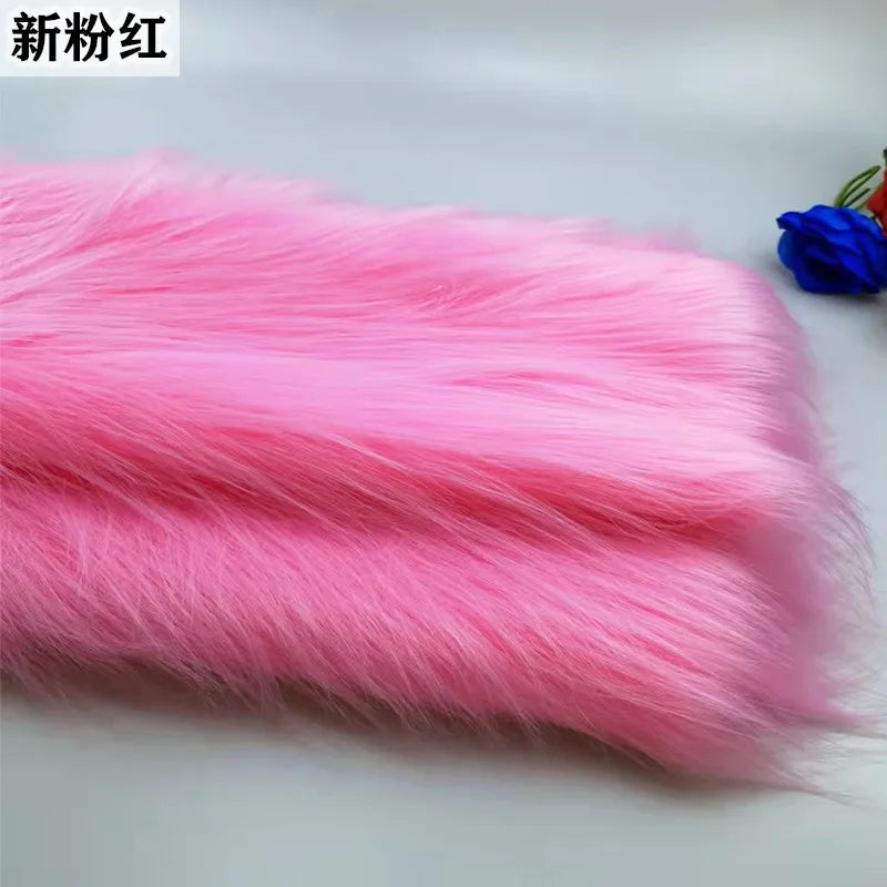 35 Colours 12cm Soft Imitation Plush Fur Fabric for DIY Photo Props Decorative Backgrounds Plush Mats and Animal Toys