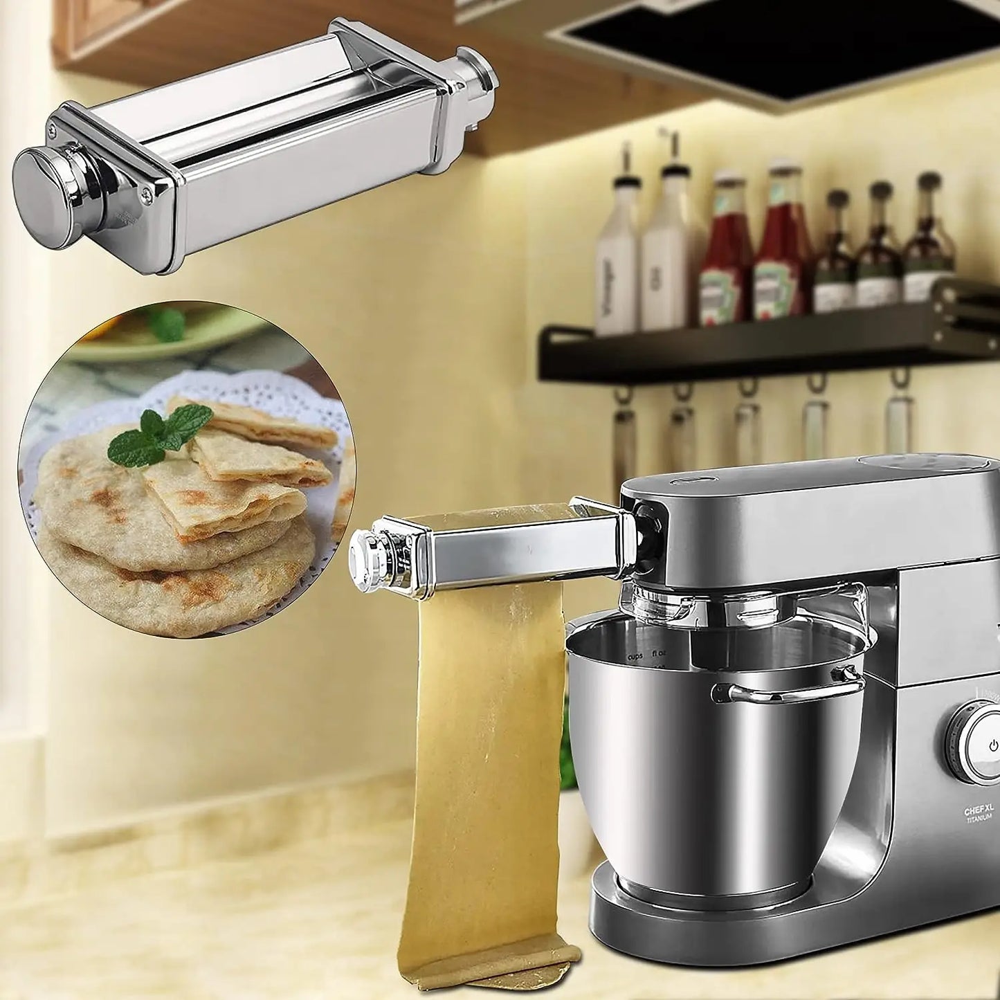 2024 Kenwood Lasagne Pasta Attachment KAX980ME Silver