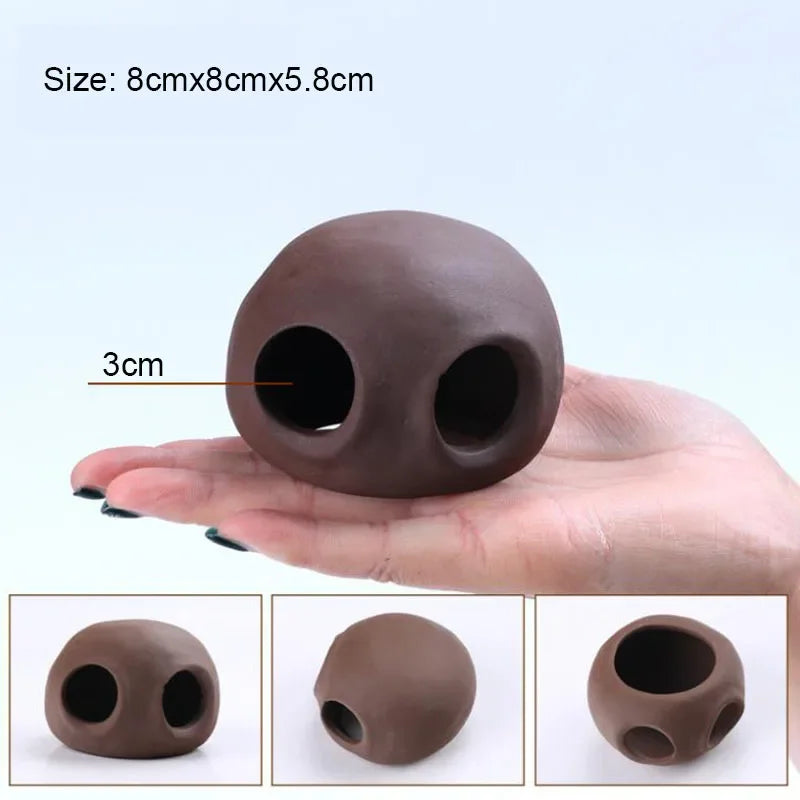 Ceramic Aquarium Decoration Fish Shrimps Shelter House Pottery Scorpion House Canister Simulation Stone Fish Tank Decor Great