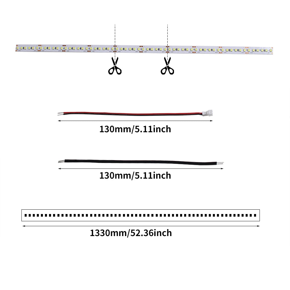 For Creality K1 K1max Upgraded LED Light Strip 24V Bright Lamp