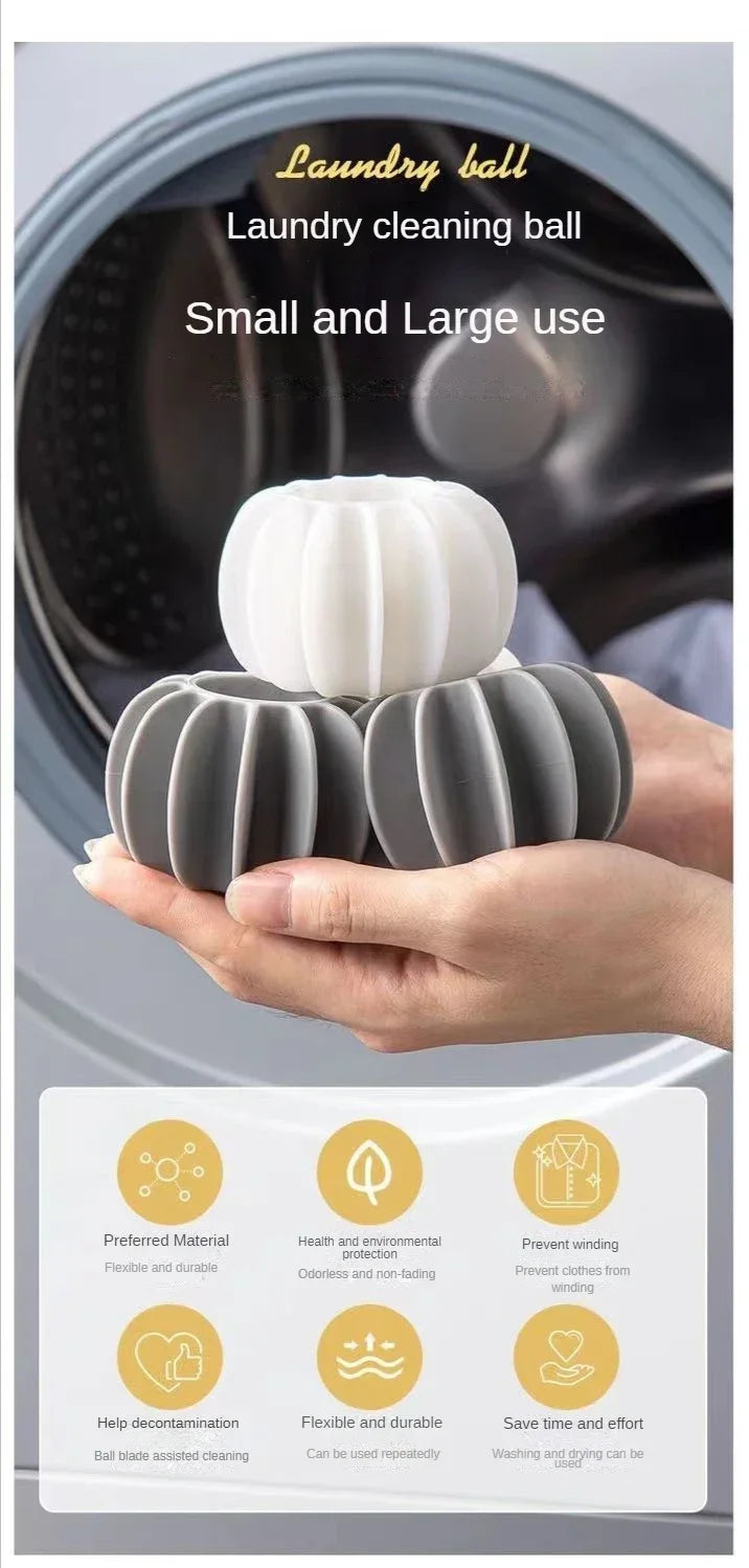 Laundry Ball Reusable Clothes Hair Cleaning Tool Pet Hair Remover