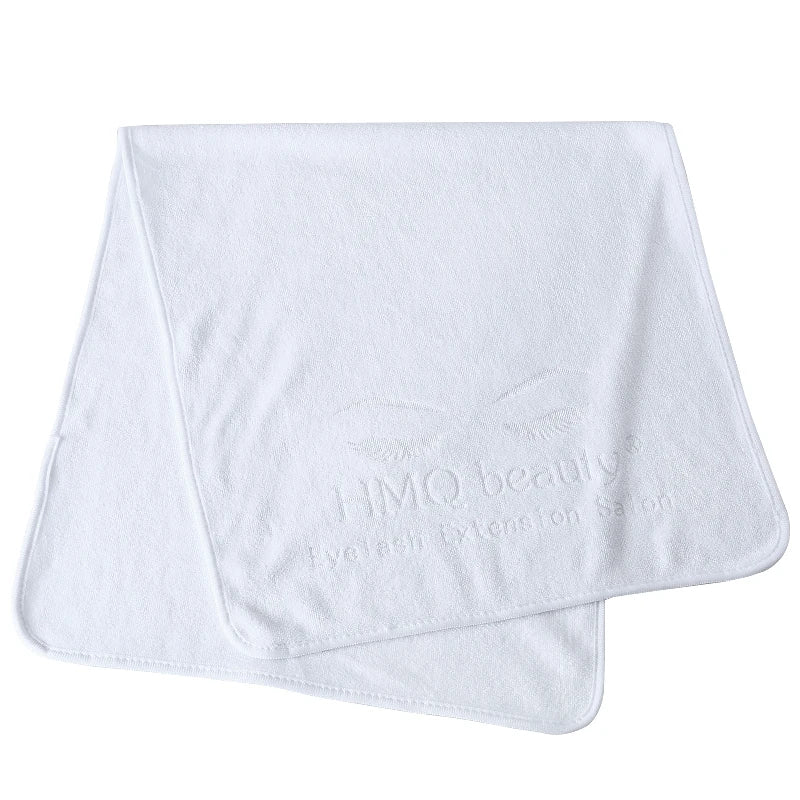 Reusable Eyelash Extension Salon Towel for Grafted Eyelashes Soft Turban Hair Cap SPA Pillow Towel Lash Accessories Makeup Tools