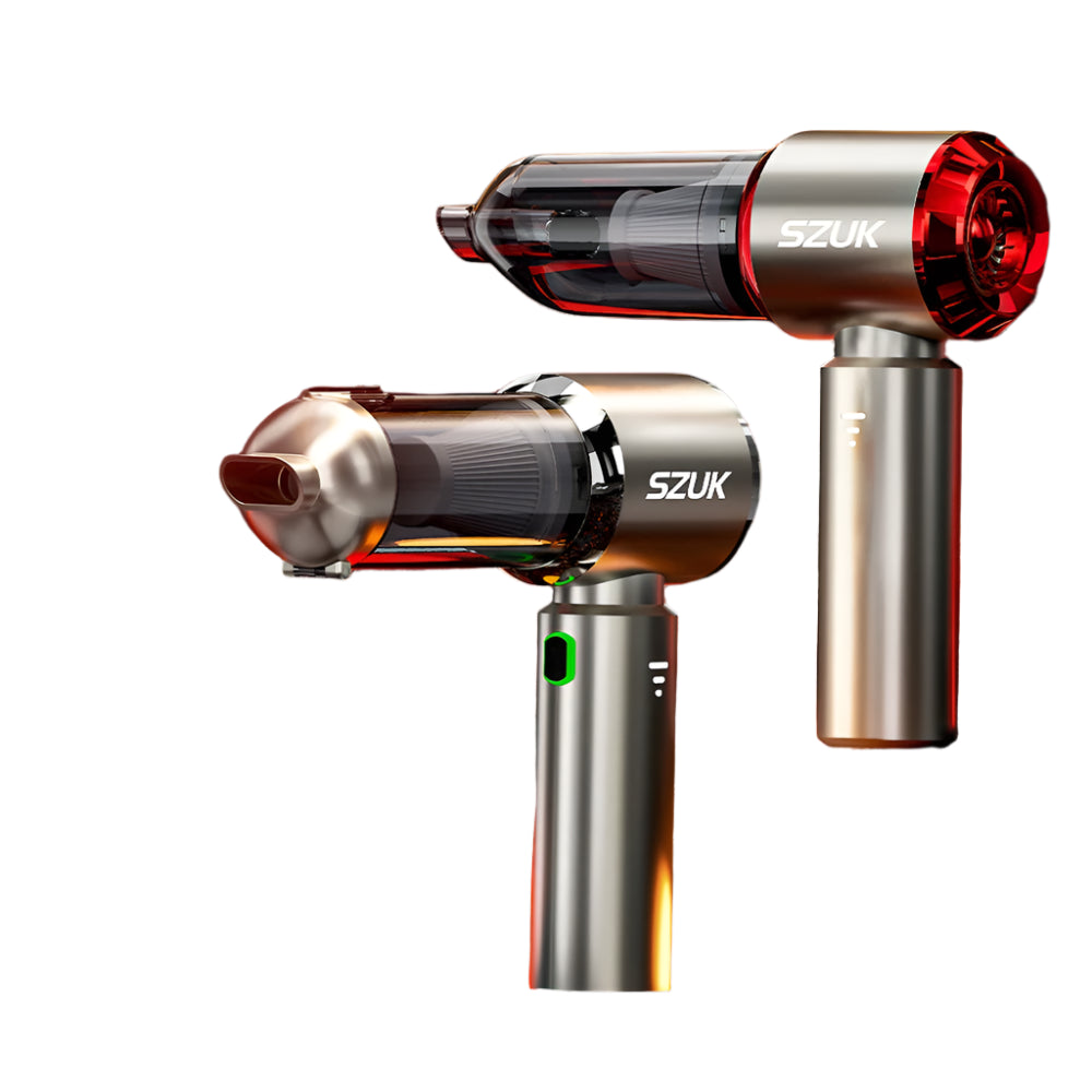 SZUK C012MAX Wireless Portable Car Vacuum Cleaner with Strong Suction Mini Handheld Design for Home and Vehicle Use