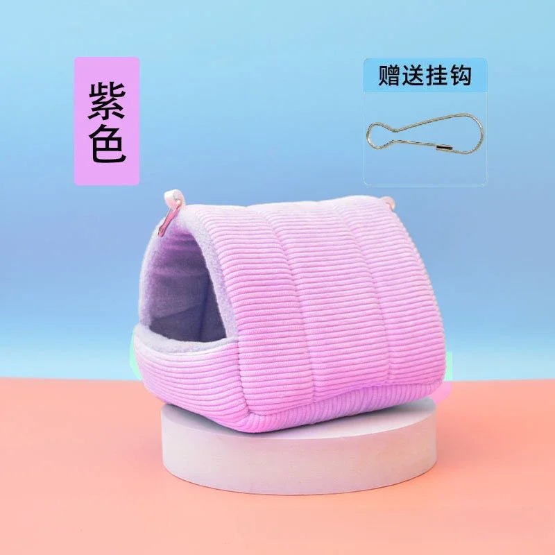 Bird Cage Parrot Cotton Nest Mini House Pet Parrot Nest Budgie Warm Winter Hammock Cage Hut Tent Bed Hanging Cave Pet Products