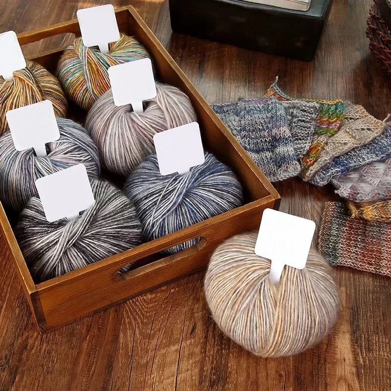 50g/Ball Combed Cotton Gradient Yarn for Soft DIY Knitting