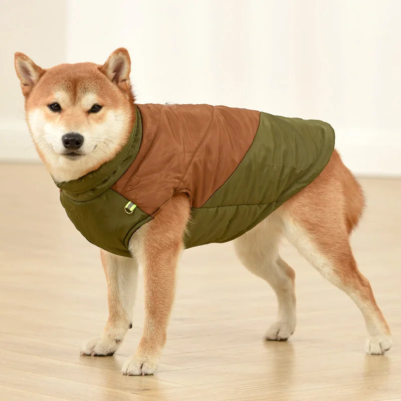 Waterproof Dog Clothes Small Large Dog Warm Jacket Pet Reflective Clothing Akita French Bulldog Medium Dog Clothing