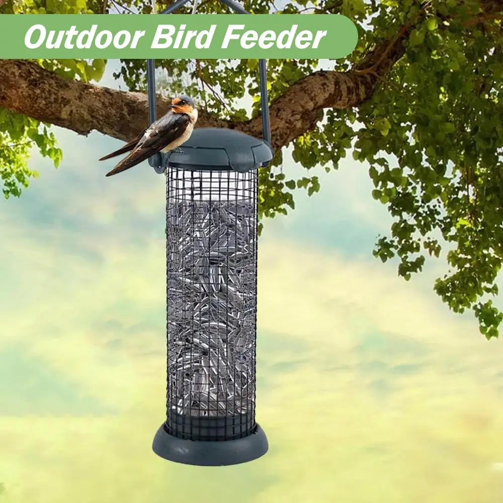 Bird Feeder Dumplings Grease Ball Rack Outdoor Food Dispenser For Tit Small Wild Birds Feed Station Hanging Birds Feeder