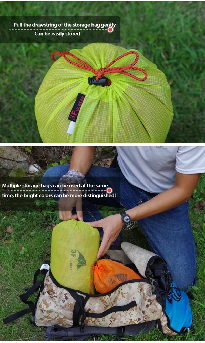 Ultralight Dry Sack – Waterproof Drawstring Bag for Hiking, Camping & Trekking