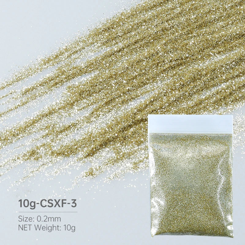 10G Shiny Sugar Powder Epoxy Resin Pigment Glitter Filler
