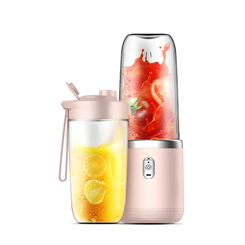 Portable Blender Bottle Electric 6 Blades Juice Smoothie Food Processor