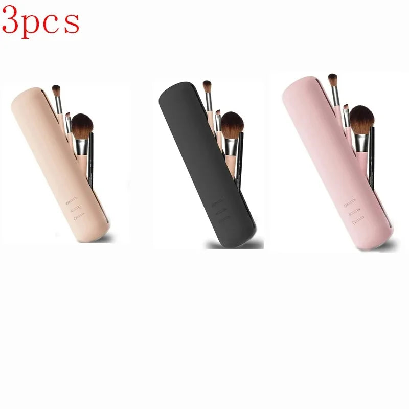 Makeup Bag Makeup Brush Pouch Cosmetic Organizer Travel Holder Storage Brush Case Brush Makeup Bag Pouch Silicon Makeup Bag