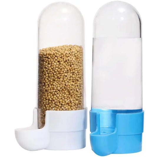 Bird Water Drinker Feeder With Clip For Parrot Cages