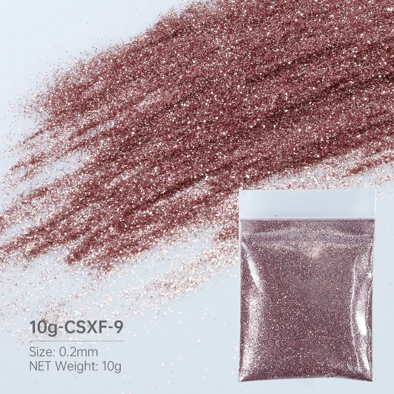 10G Shiny Sugar Powder Epoxy Resin Pigment Glitter Filler
