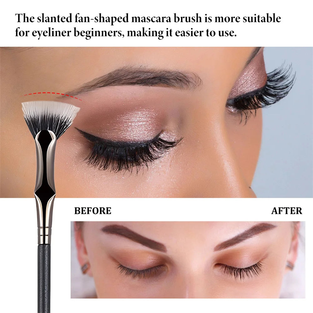 1/3/5PCS Makeup Tools Double Layer Double-layer Eyelash Brush Multi-function Grafting Eyelashes Portable Makeup Brush