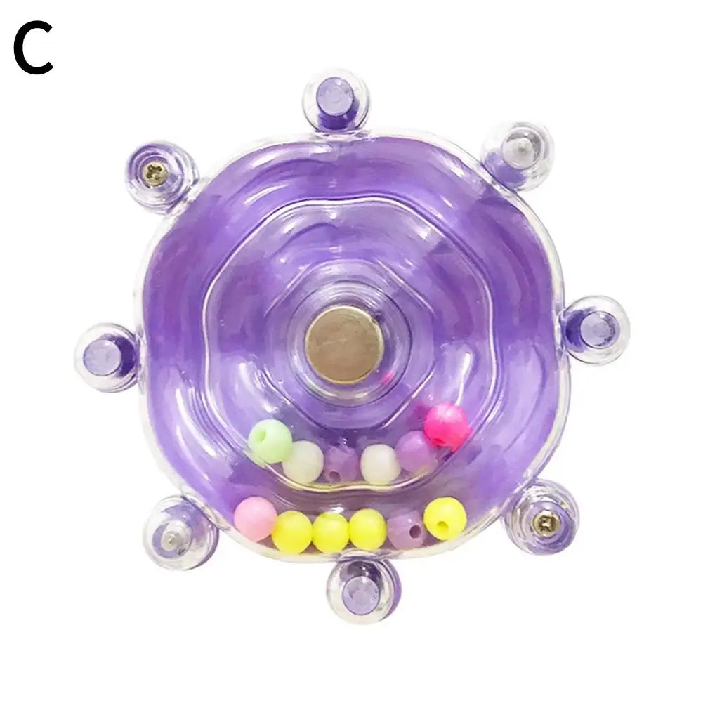 Colorful Parrot Decompression Toy Rotating Help Pets Energy Toy Safe Of Made Wheel Release Bite Materials Animal Toys