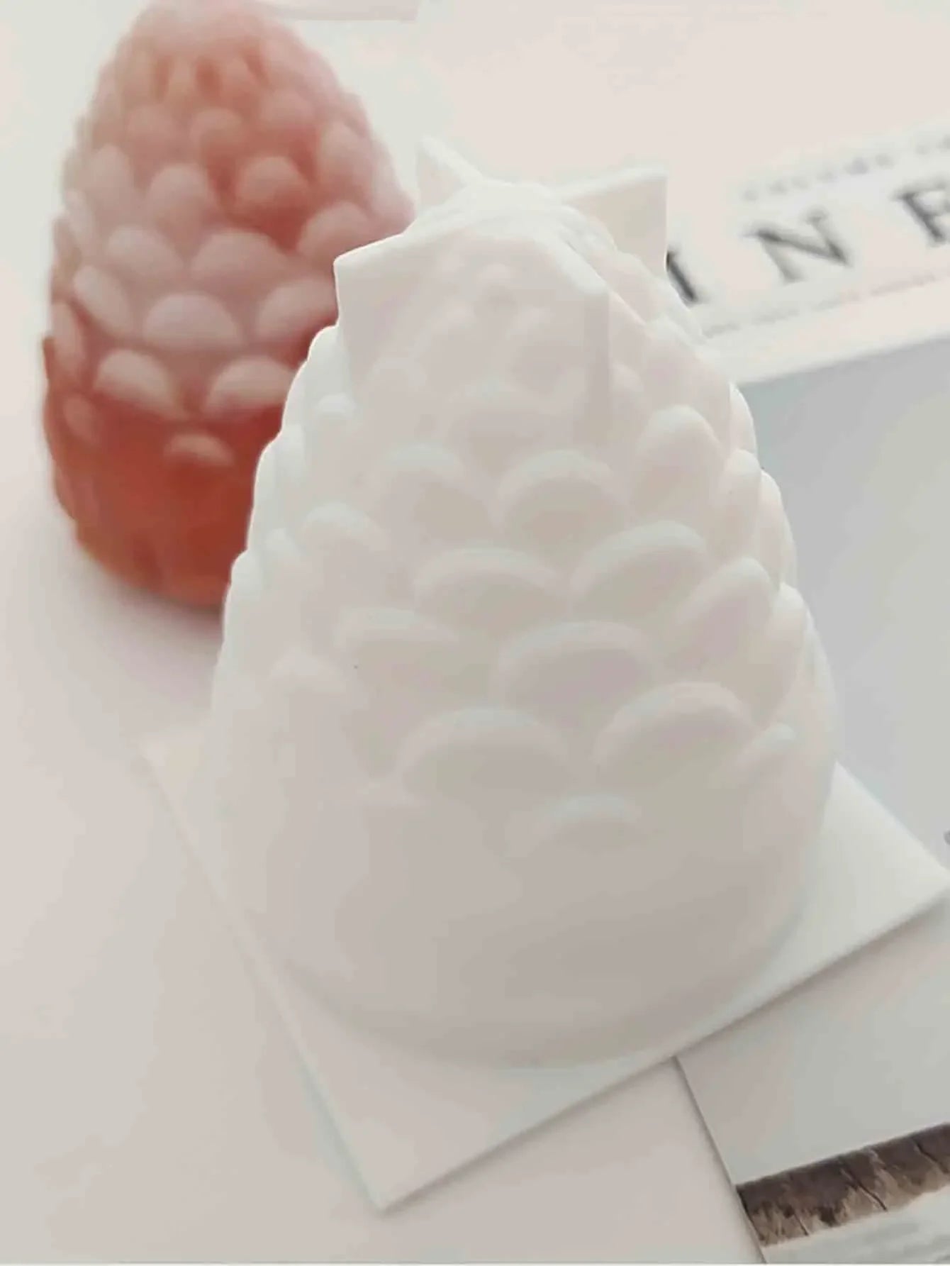 3D Pine Cones Silicone Mold for DIY Candle Making