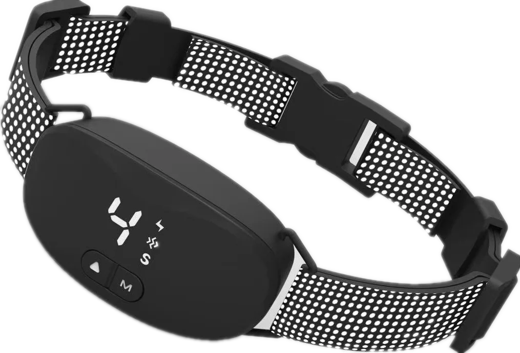 Anti bark dog collar Electric shock Vibration sound with LED for small large dogs no barking training collar dog accessories