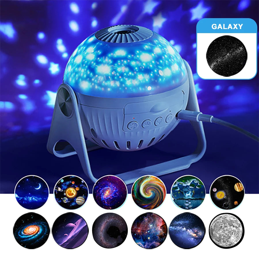 Star Projector Galaxy Night Light For Bedroom 13 Films