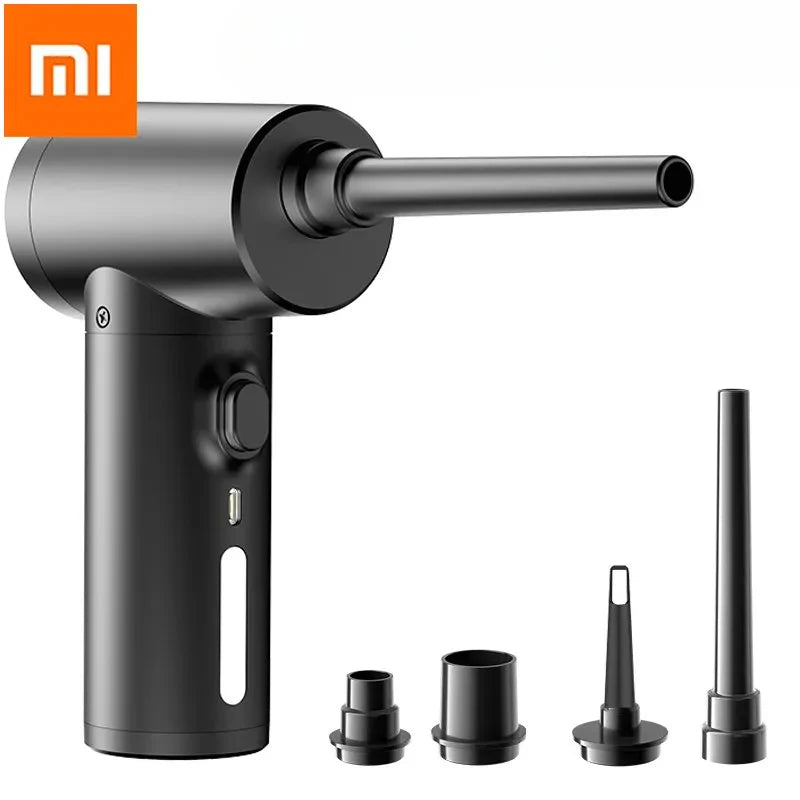 Xiaomi Wireless Air Duster 50000 RPM Dust Blowing Gun USB Compressed Air Blower Cleaning for Computer Laptop Keyboard Camera