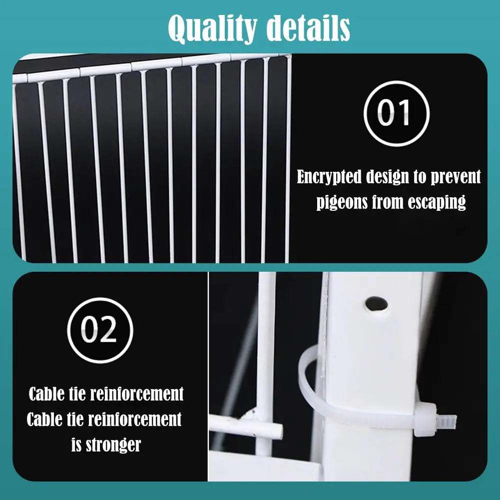 Auto Trap Bird Cage Rabbit Cage Mouse Cage Entry Only No Exit Thickened Encrypted Automatic Pigeon Collecting Pigeon Bird Cage