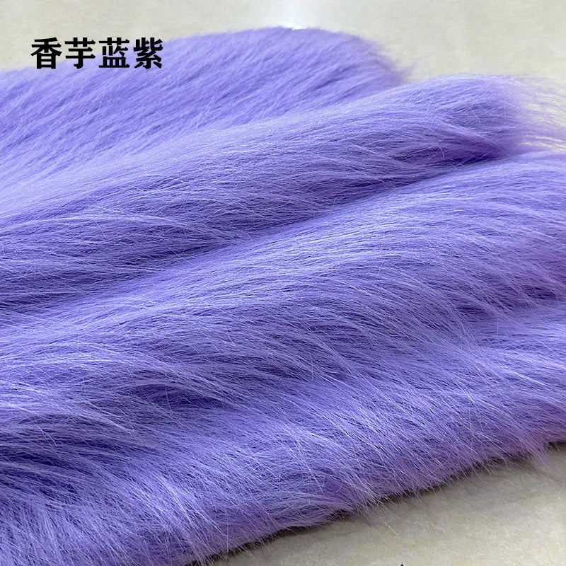 35 Colours 12cm Soft Imitation Plush Fur Fabric for DIY Photo Props Decorative Backgrounds Plush Mats and Animal Toys