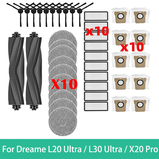 For Dreame Bot L20 Ultra Robot Vacuum Accessories Replacement Parts