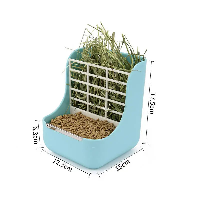 Hamster Rabbit Food Dispenser Feeder Plastic Clear Drinker Water Automatic Pet Feeder For Hamster Guinea Pig Food Bowl Container