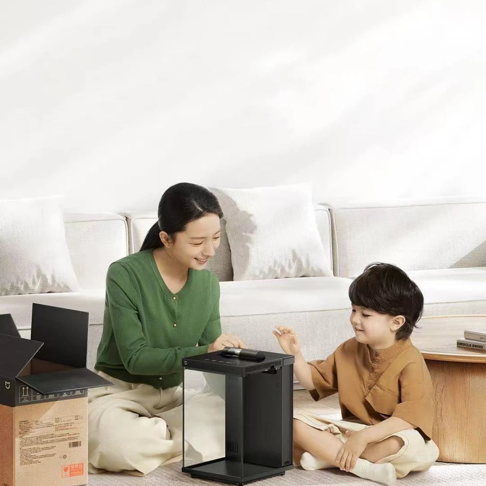 Xiaomi Mijia Smart Desktop Fish Tank 10L Smart Remote Feeding Professional Filtration System Work With Mi Home APP