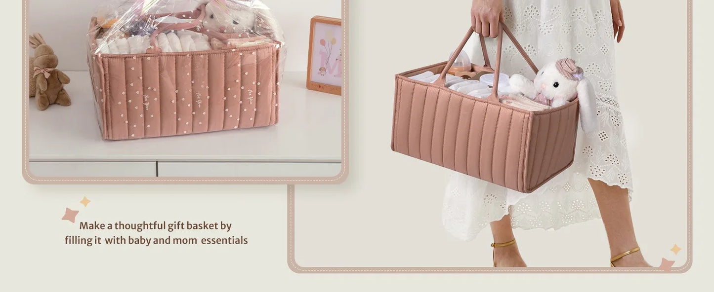 PANGDUBE Multifunctional Diaper Bag for Baby Accessories Storage Bag Mom Bags Diaper Stackers & Caddies Baby Diapers Organizer