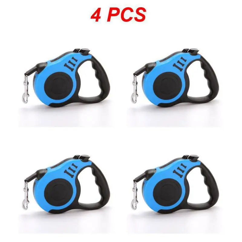 3m Dog Leash for Small Dogs Cat Automatic Retractable Durable Nylon Lead Puppy Outdoor Travel Walking Hiking Traction Rope