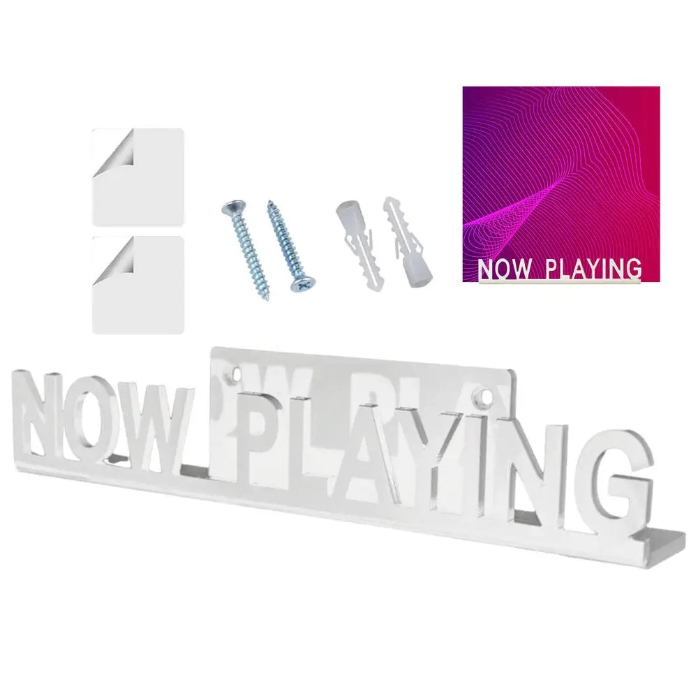 Floating Vinyl Record Shelf Acrylic Wall Mounted Display Rack