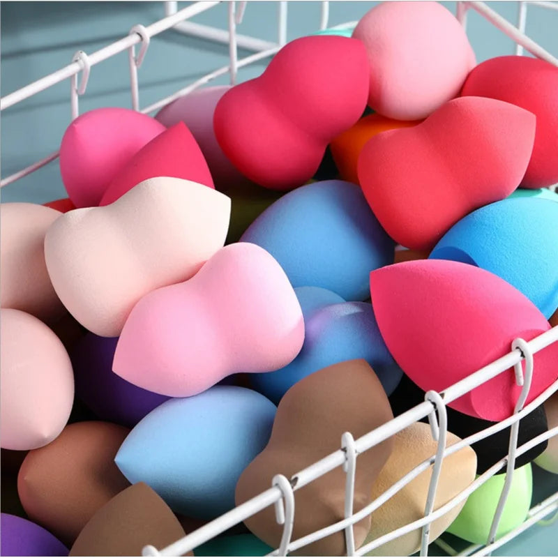 10/20/50/100Pcs Sponge Cosmetic Puff Bulk Beauty Egg Set