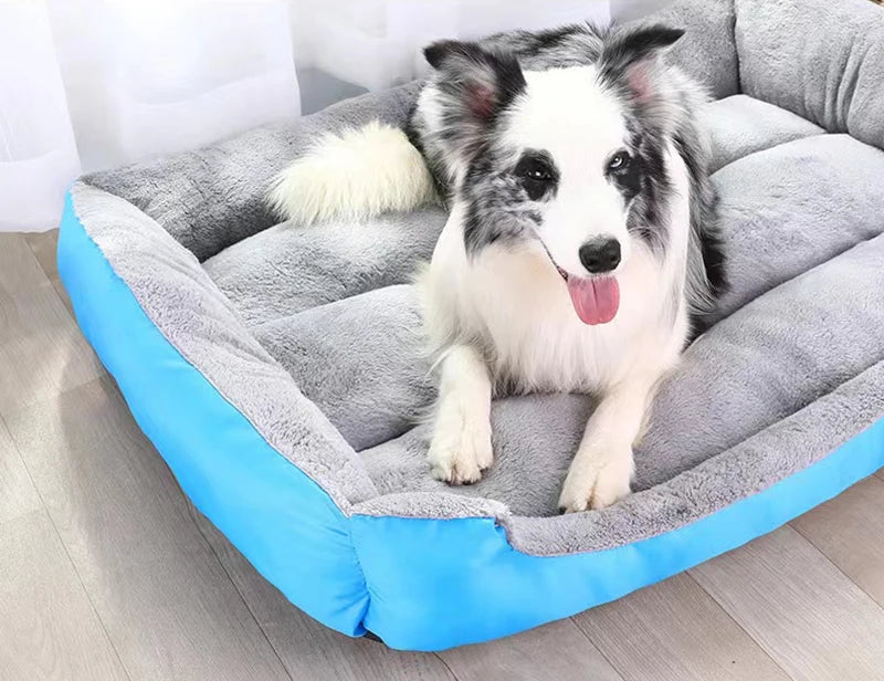 Large Pet Cat and Dog Bed Soft PP Cotton Waterproof Nest