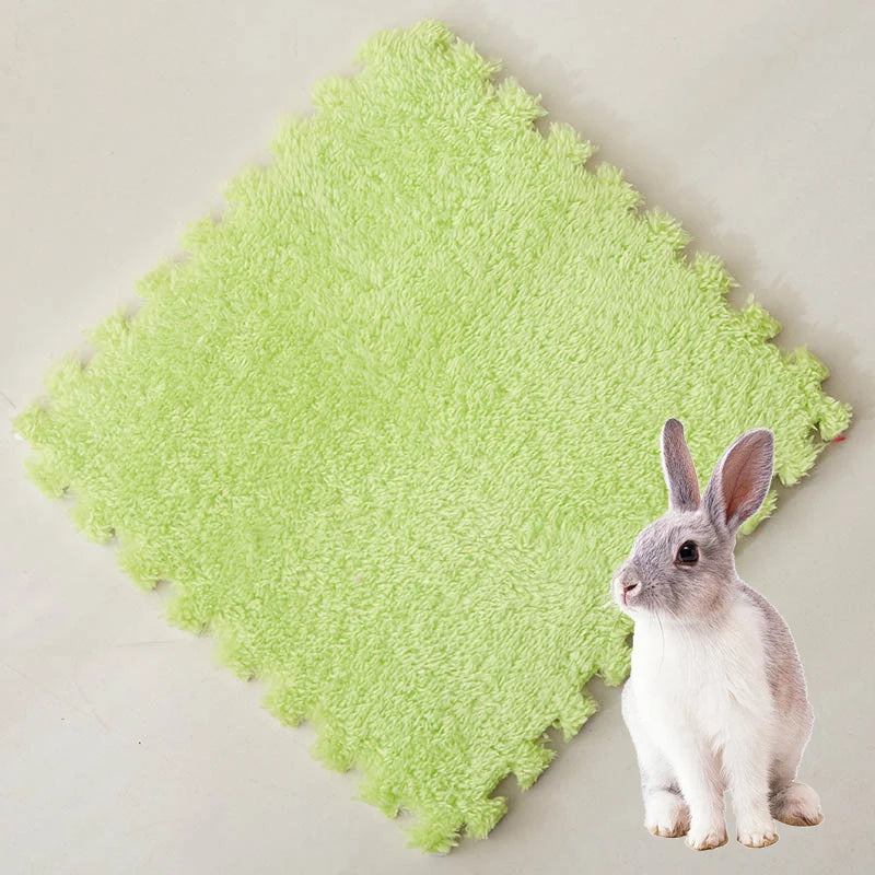 30*30cm 1-10Pcs Pet Warming Pad EVA Foam Guinea Pig Hamster Soft Sleeping Mat Rabbit Sleeping Mat Blanket Bed Pet Accessories