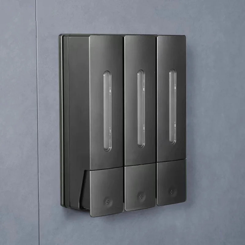 400ml Wall Mounted Manual Soap Dispenser for Hand Soap and Shampoo Ideal for Home and Hotel Use