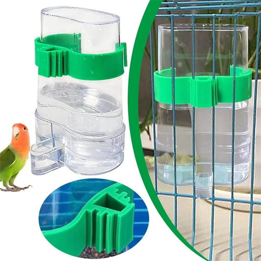 Birds Supplies Birds Feeding Bird High-quality Plastic Feeder Squirrel Parrot Water Dispenser Pet Bird Food Box Cage Accessories