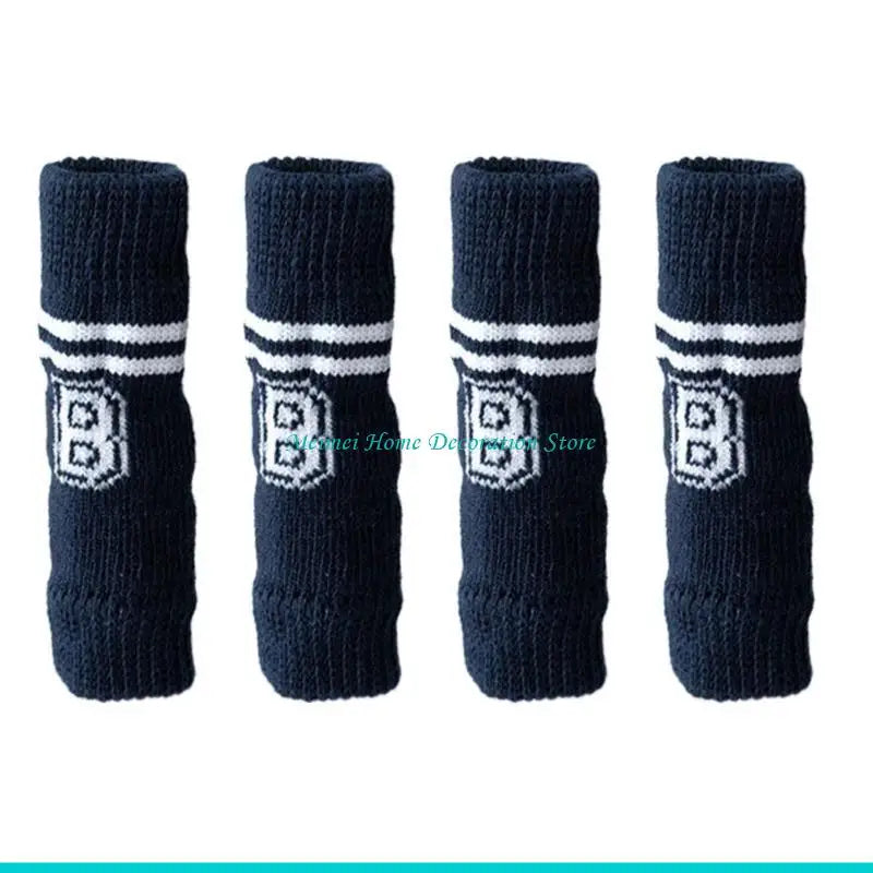 Dog Knee Socks for Winter Knee Protections Pet Knee Protectors Knit Knee Pads Suitable for Small Dogs Indoor Wearing