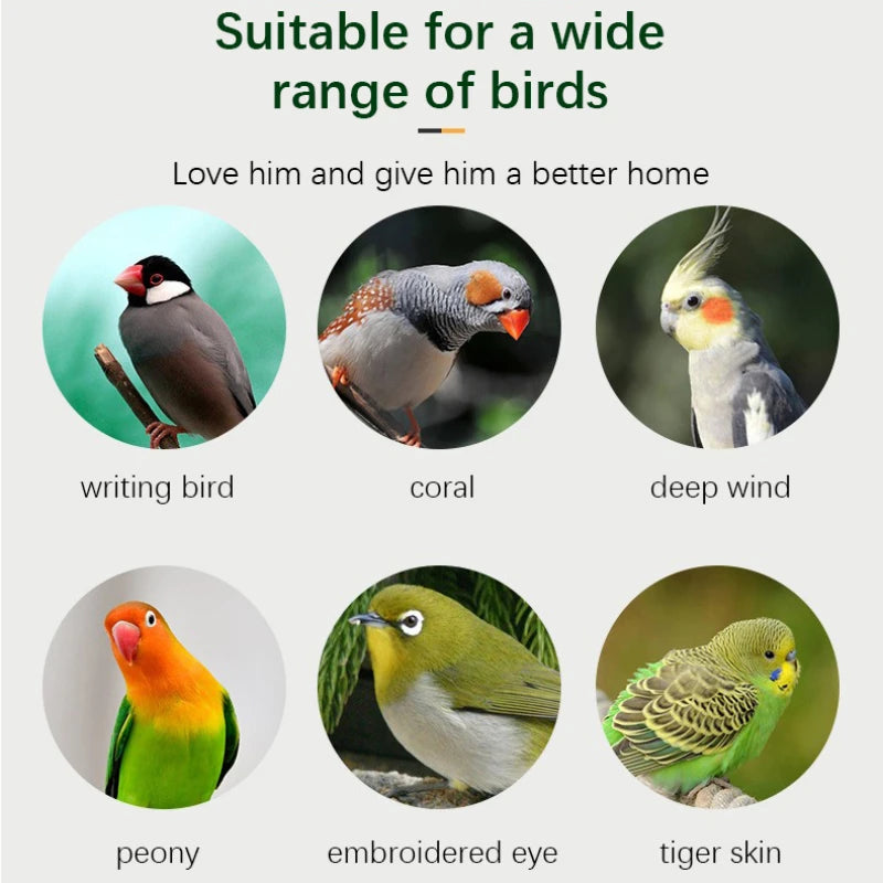 Bird's Nest Breeding Box Tiger Skin House Tongmu Pine Vertical Version Bird Cage Supplies Outdoor Incubation Box Pet Supplies