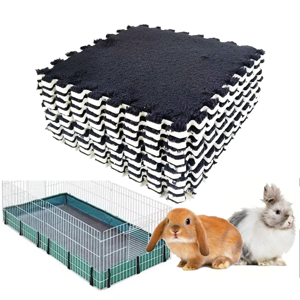 Guinea Pig Cage Lining Washable Guinea Pig Pad Reusable and Non Slip Urinary Pad for Guinea Pig Cat Dog Beds Rabbit Sleep Mat