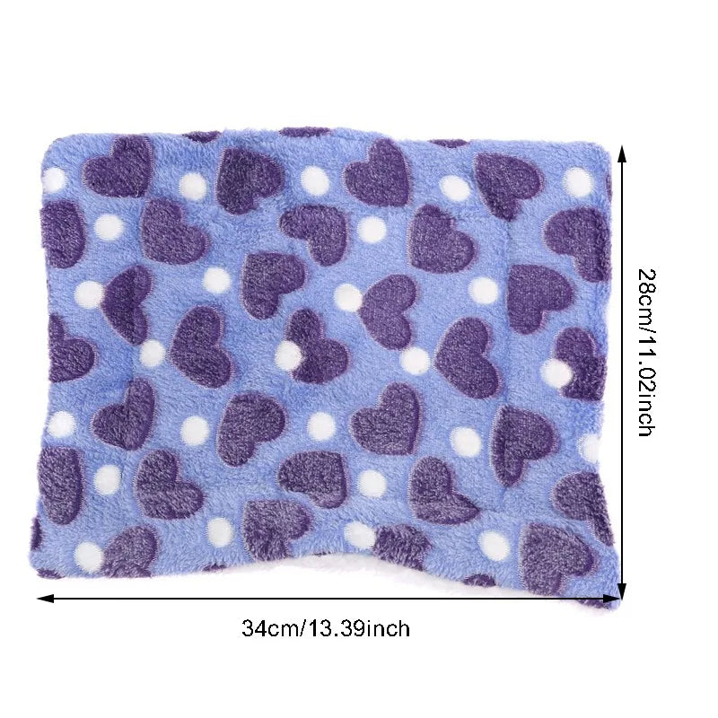 Small Animal Guinea Pig Hamster Bed House Winter Warm Squirrel Hedgehog rabbit Chinchilla Bed mat House Nest Hamster Accessories