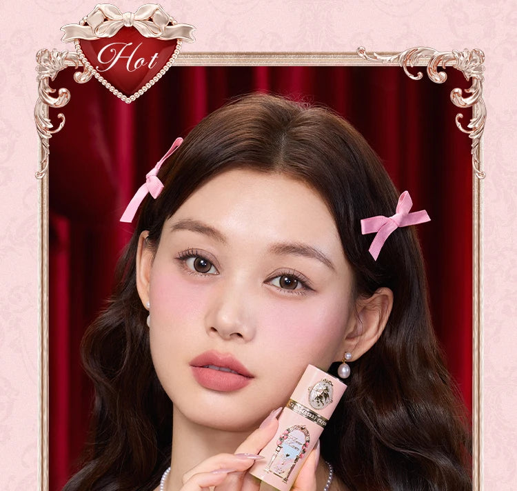 Flower Knows Strawberry Cupid Liquid Blush Long Lasting Hydrating Creamy Blusher for Effortless Makeup