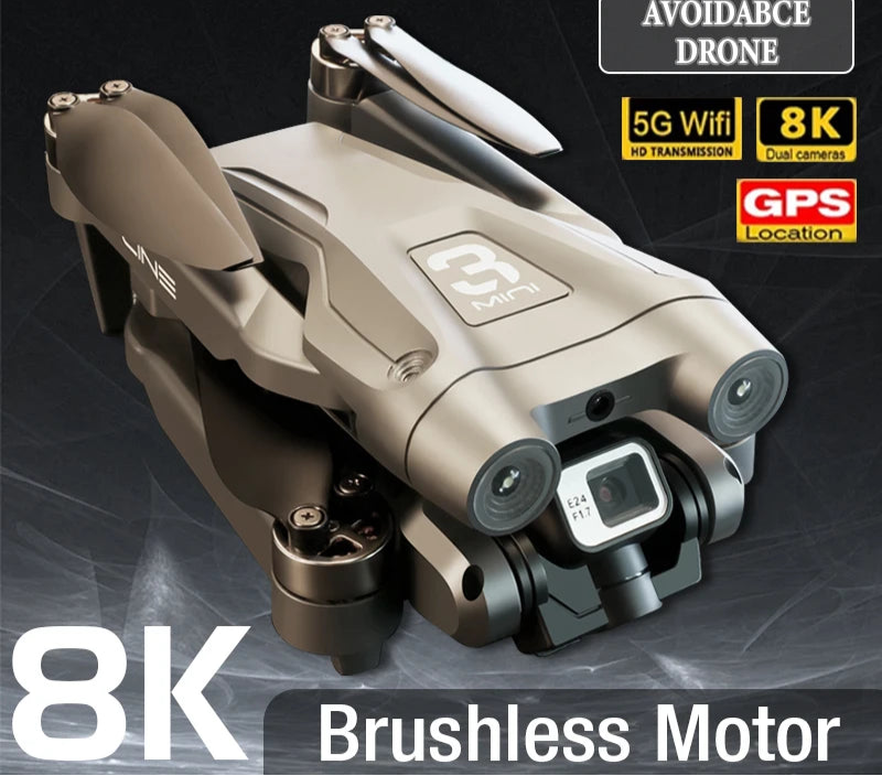 Origin Z908 Pro Drone 8K Dual Camera GPS Quadcopter with Long Range Aerial Photography