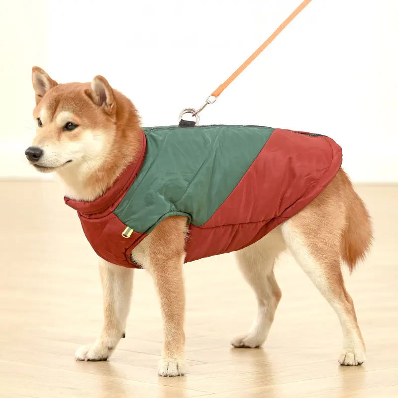 Waterproof Dog Clothes Small Large Dog Warm Jacket Pet Reflective Clothing Akita French Bulldog Medium Dog Clothing