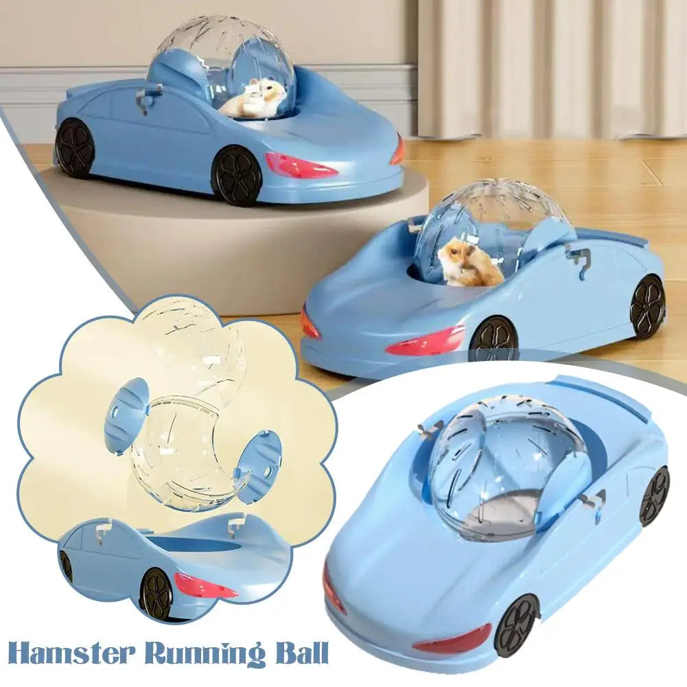 Hamster Running Ball Extra Large Transparent Rolling Toy Car Exercise Wheel For Small Pets Ferrets Golden Bear Sports Desig I1X7