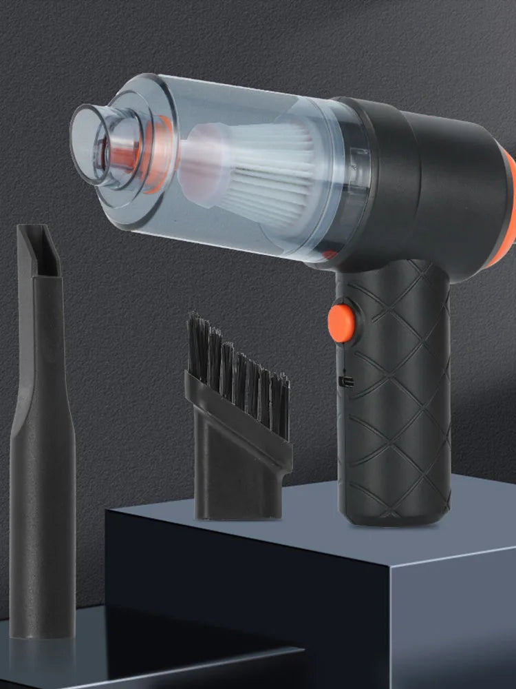 Ultra High Power Car Mounted Vacuum Cleaner Wireless Portable Handheld Mini Vacuum