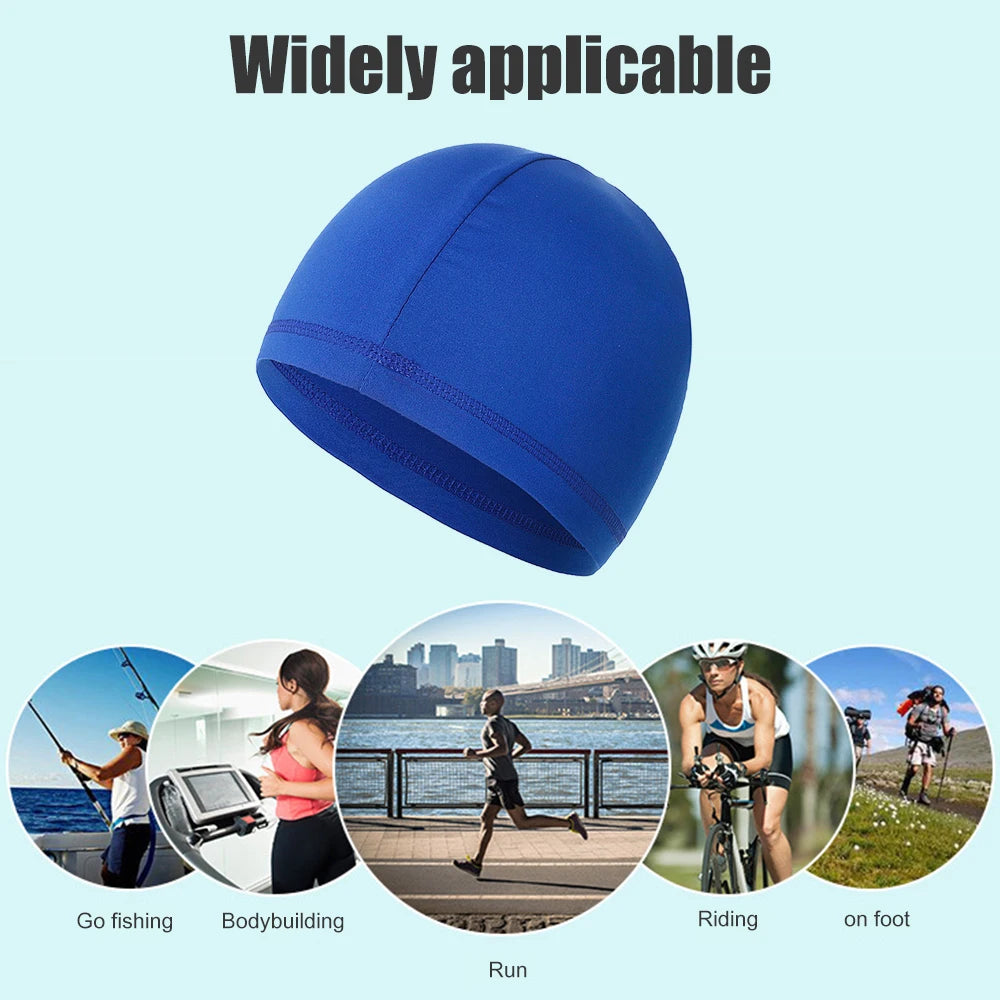1Pcs Skull Cap Helmet Liner Running Beanie for Thermal Retention and Moisture Wicking