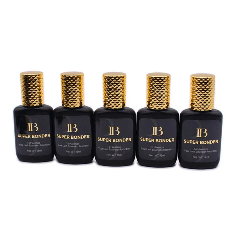 Korea Original IBeauty Eyelash Extensions Glue 15ml Duo IB Primer Super Bonder Adhesive for Long Lasting False Lashes