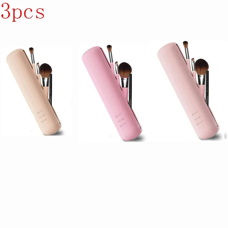 Makeup Bag Makeup Brush Pouch Cosmetic Organizer Travel Holder Storage Brush Case Brush Makeup Bag Pouch Silicon Makeup Bag